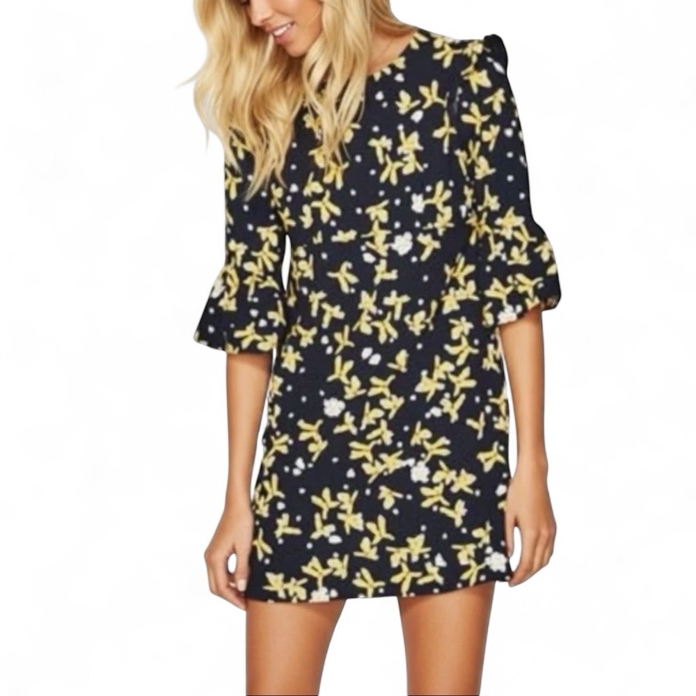 ZARA Floral Mini Dress - Size Small